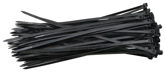 Buntband 200 x 3,6 mm Svart 75-pack Max